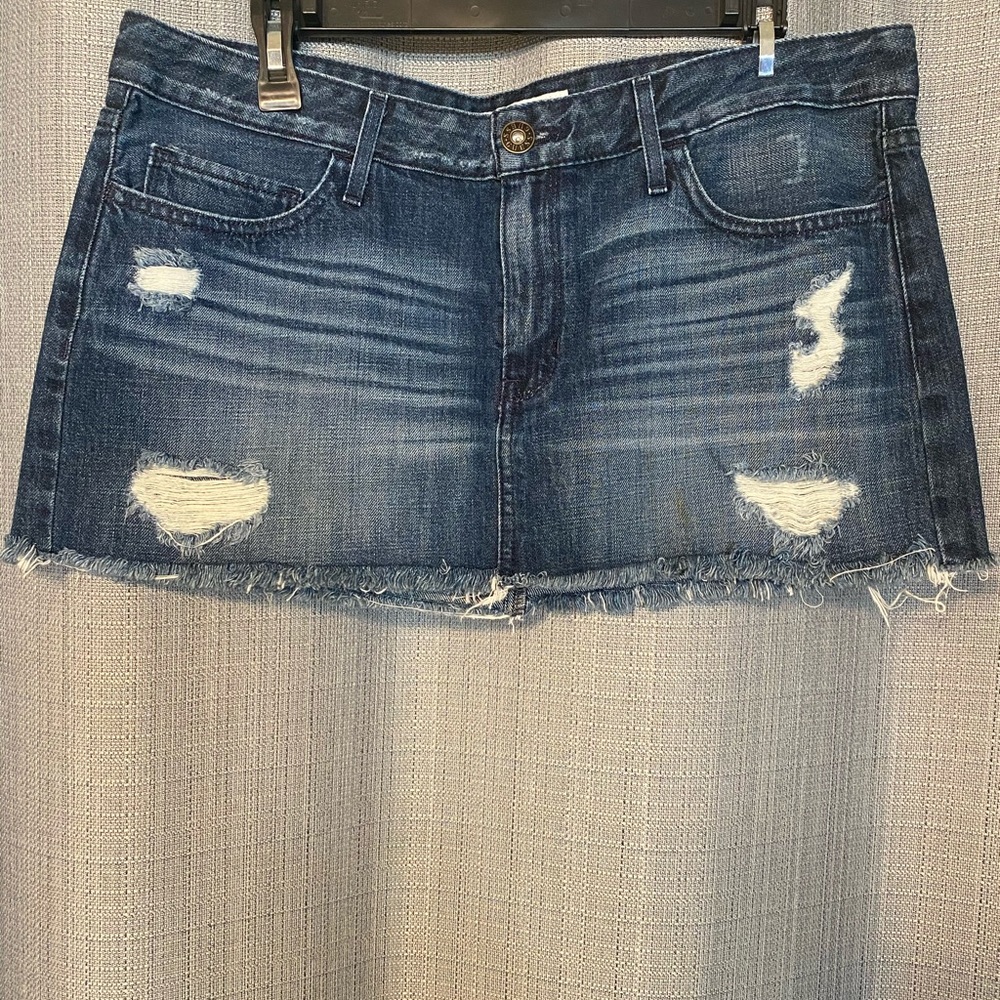 Denim Mini Skirt